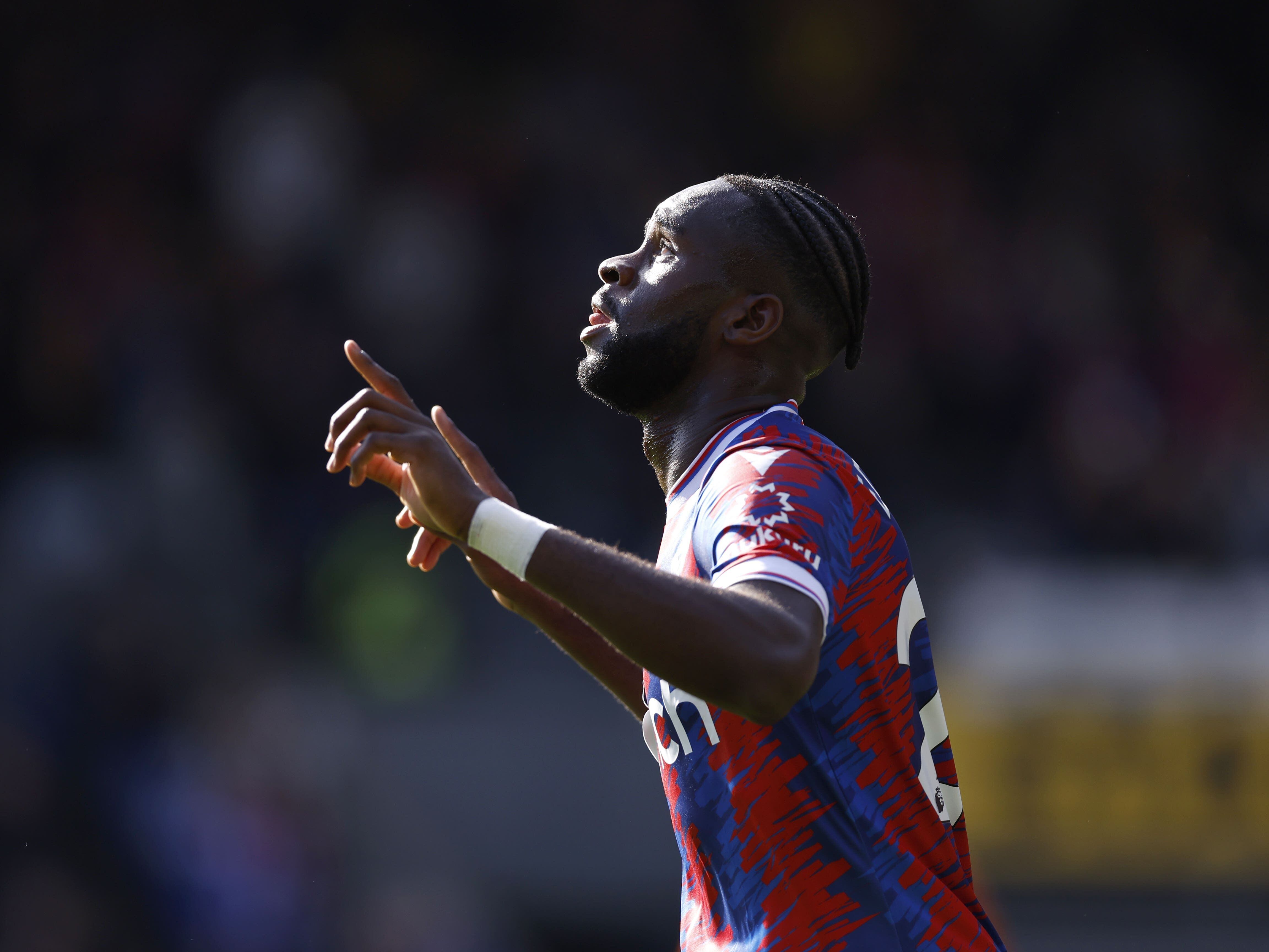 Eagles striker Odsonne Edouard takes team-mate Cheick Doucoure under his wing