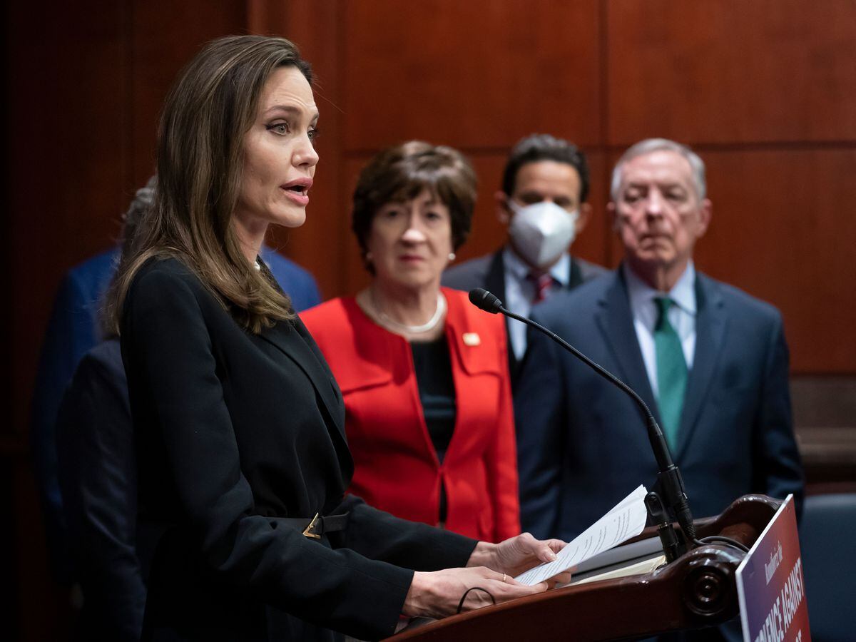 Angelina Jolie Urges Senate To Renew Violence Against Women Act ...