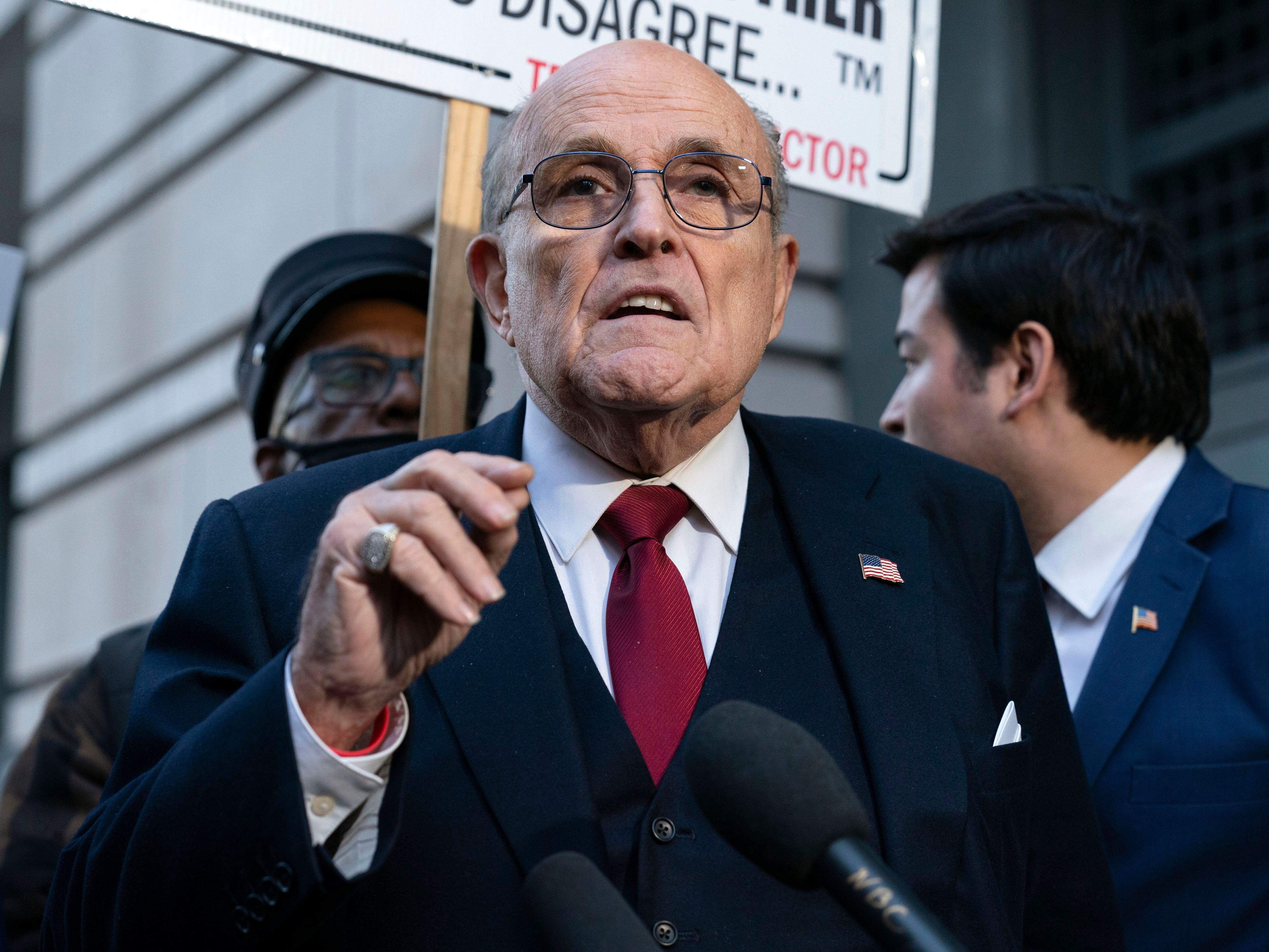 Giuliani disbarred in New York as court finds he lied about Trump election loss