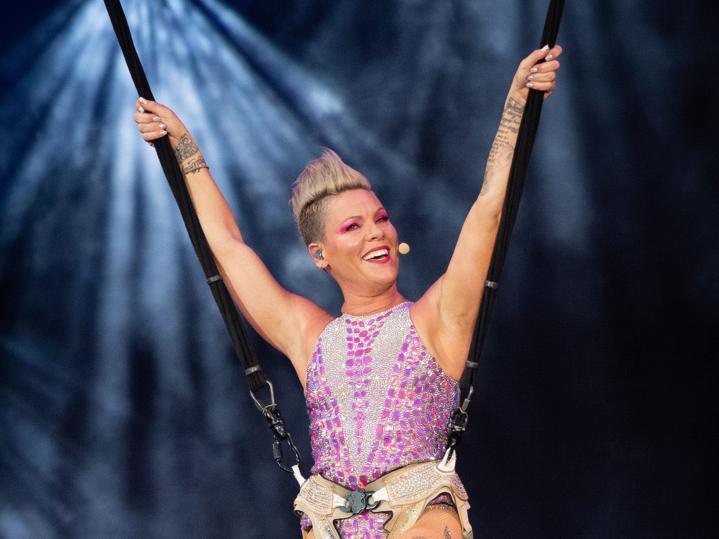 Woman who went into labour at Pink concert names baby after singer