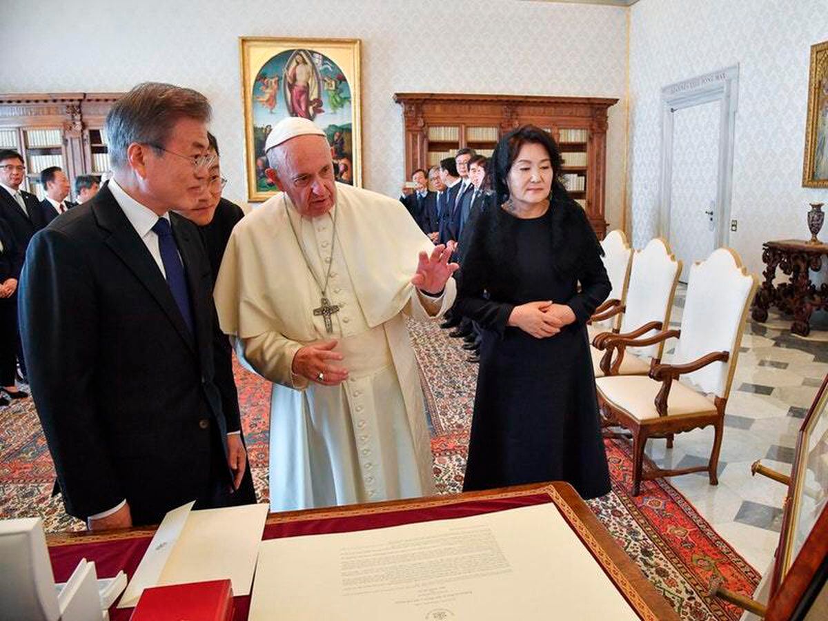 Pope Francis discusses possible North Korea trip and urges push for ...