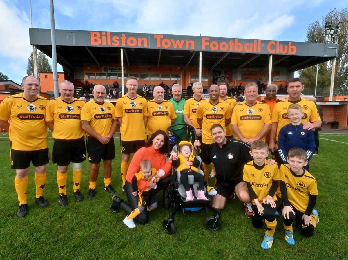 Ex-Wolves win record-breaking charity match as more than 300 people cheer teams on for good cause