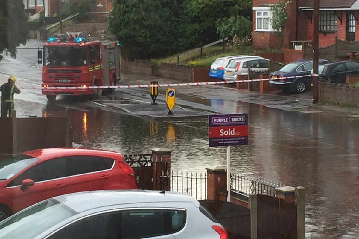 West Midlands Floods: Roads In Chaos As Torrential Downpours Hit Region ...