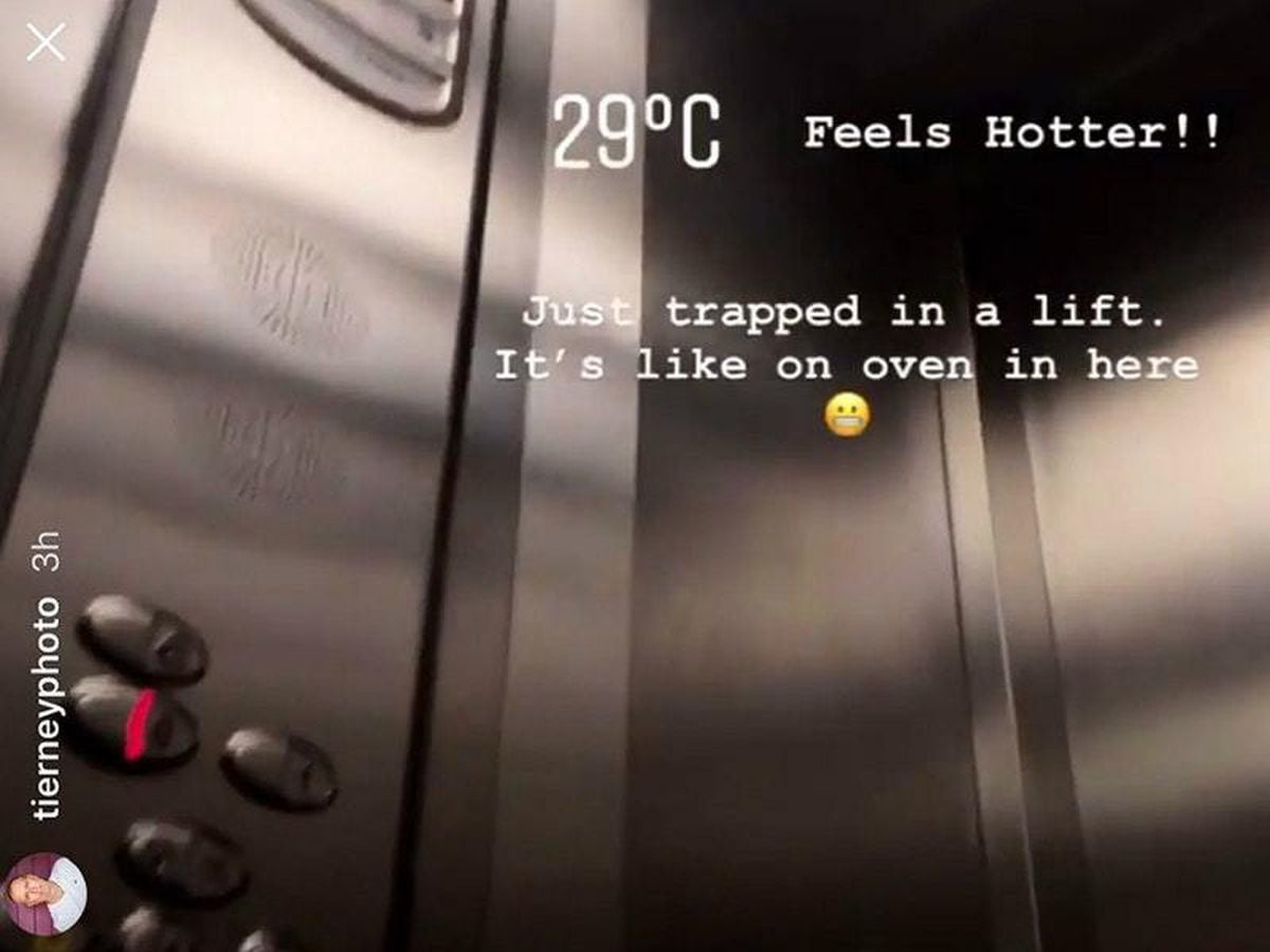 Wedding Photographer Stuck Inside Lift That Felt Like Oven Express Star