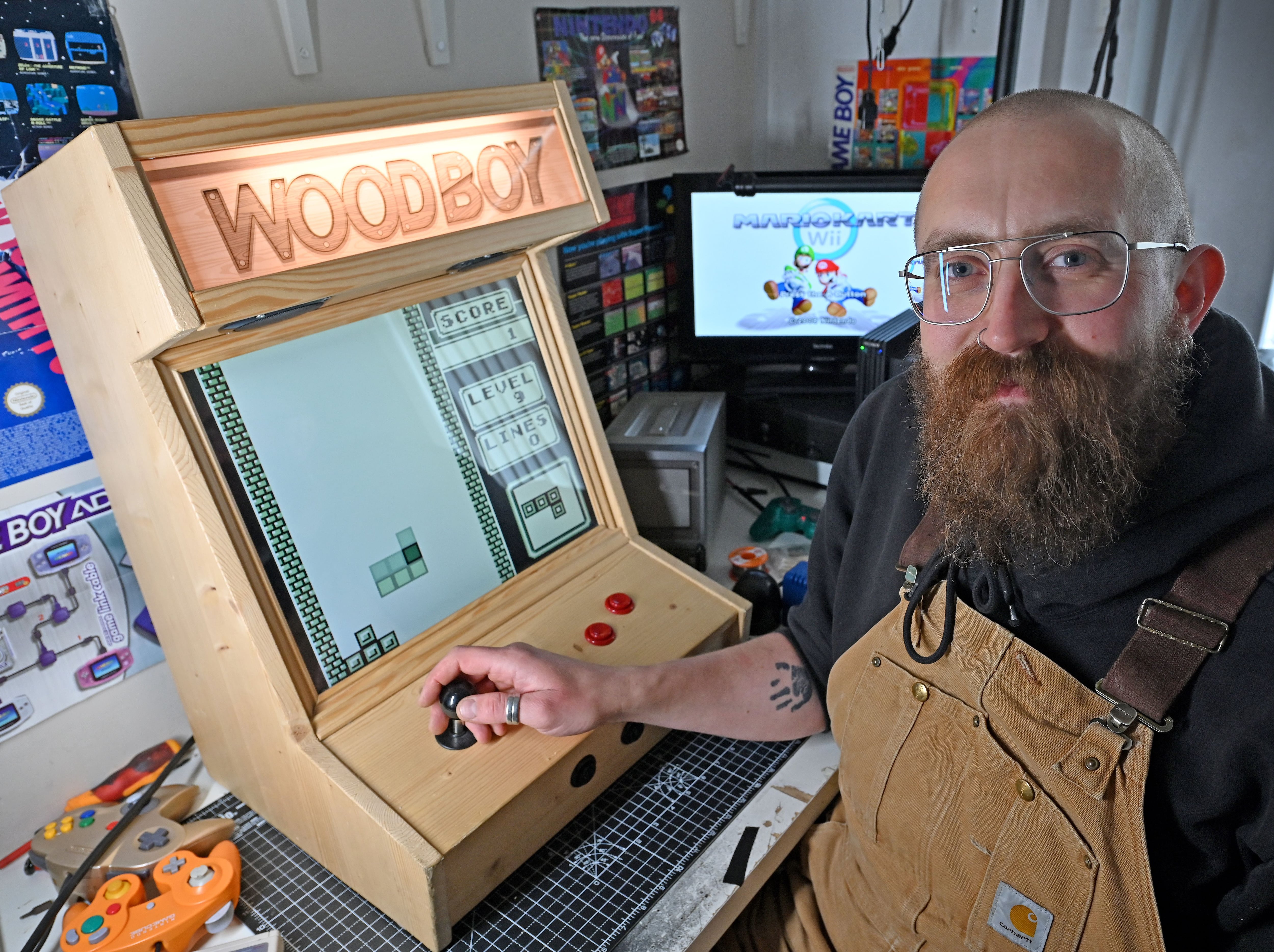Meet the retro gamer making unique consoles at his home in Wolverhampton 