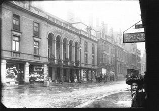 An early picture taken of the Grand Theatre