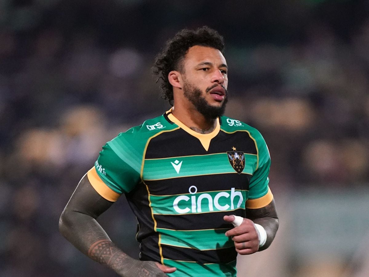 Courtney Lawes ready to run ‘blood to water’ one last time at Franklin’s Gardens