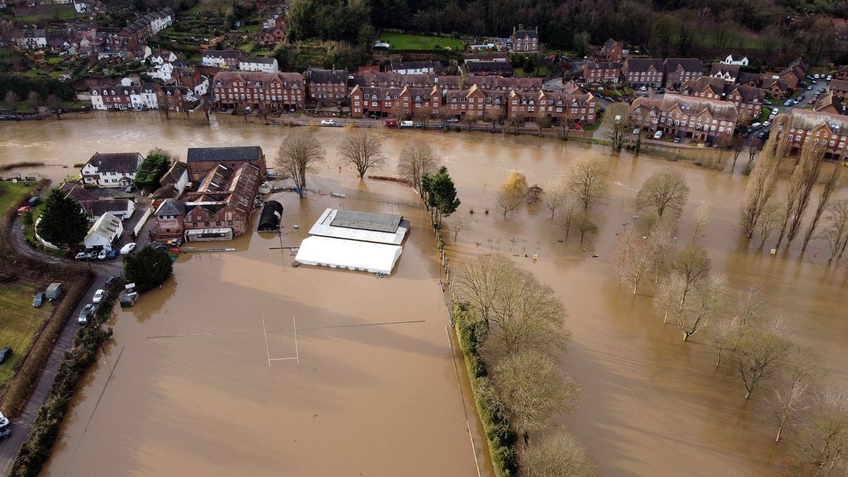 GALLERY: Return Of River Severn Flooding Brings Havoc To Region ...