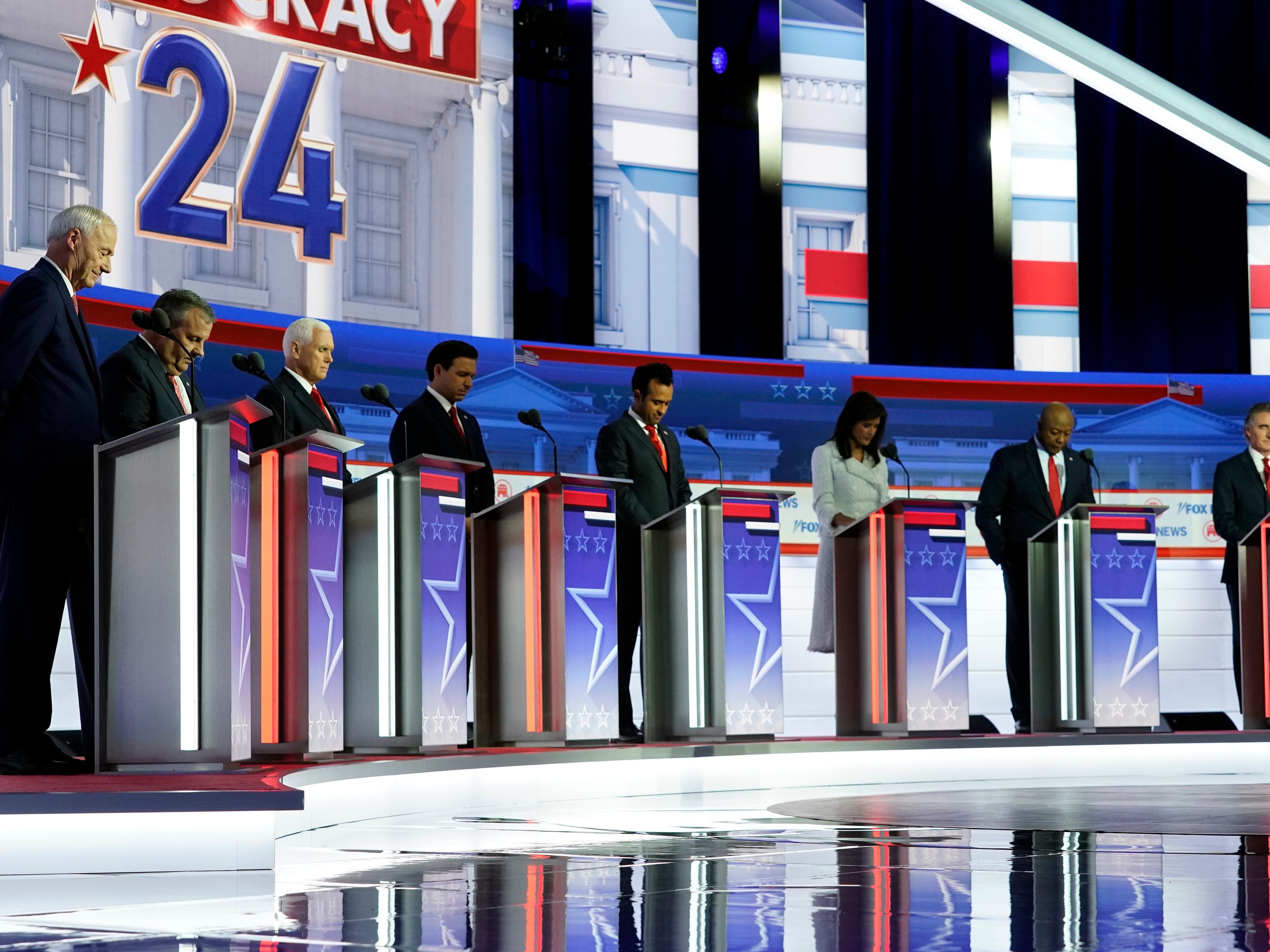 Republican presidential candidates enjoy fundraising boost after debate