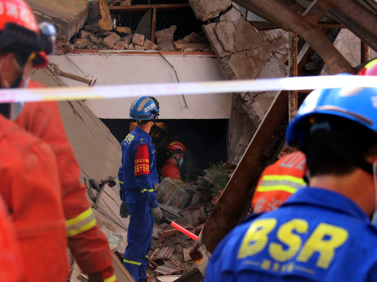 Death toll rises to 29 in north China restaurant collapse Express & Star