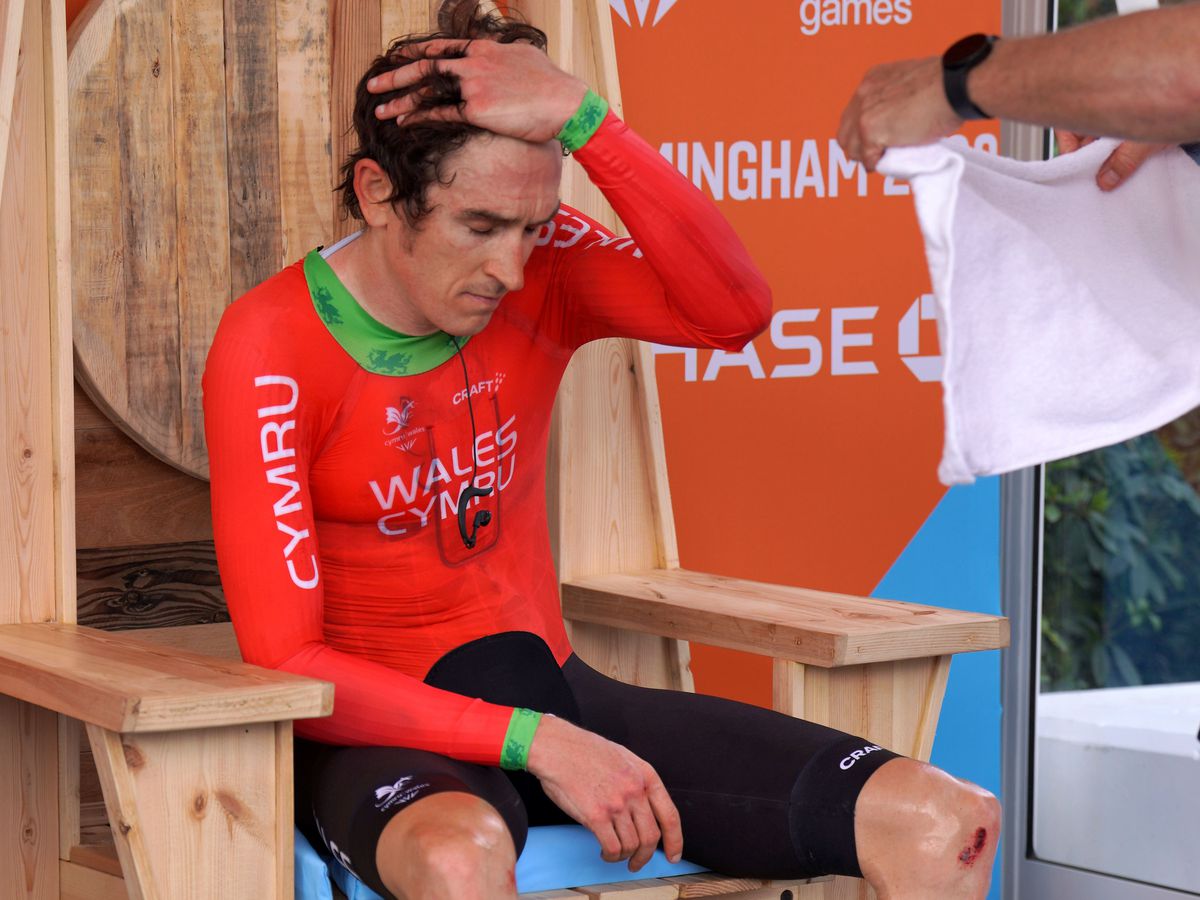 Geraint Thomas Takes Commonwealth Bronze After Early Crash Ruins Dreams ...