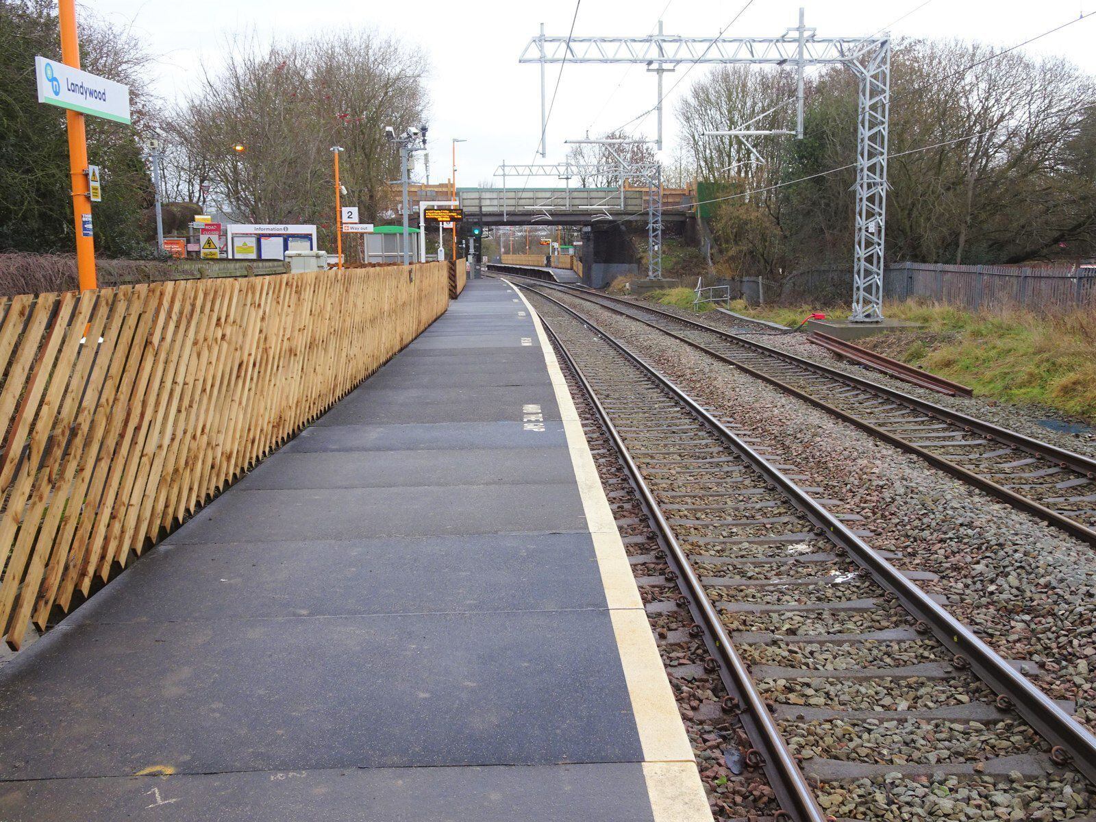 Trespassers on line delay trains in Staffordshire