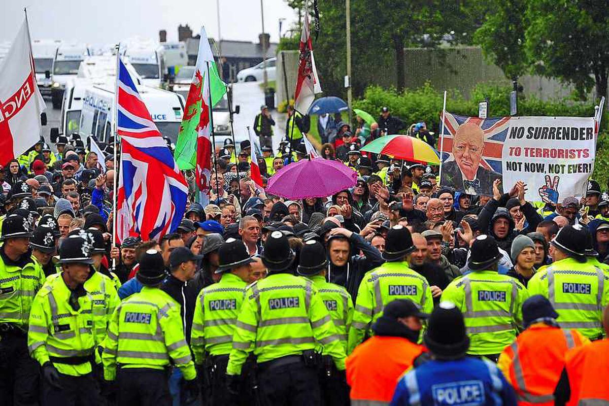 We are coming back, far right marchers warn Dudley | Express & Star