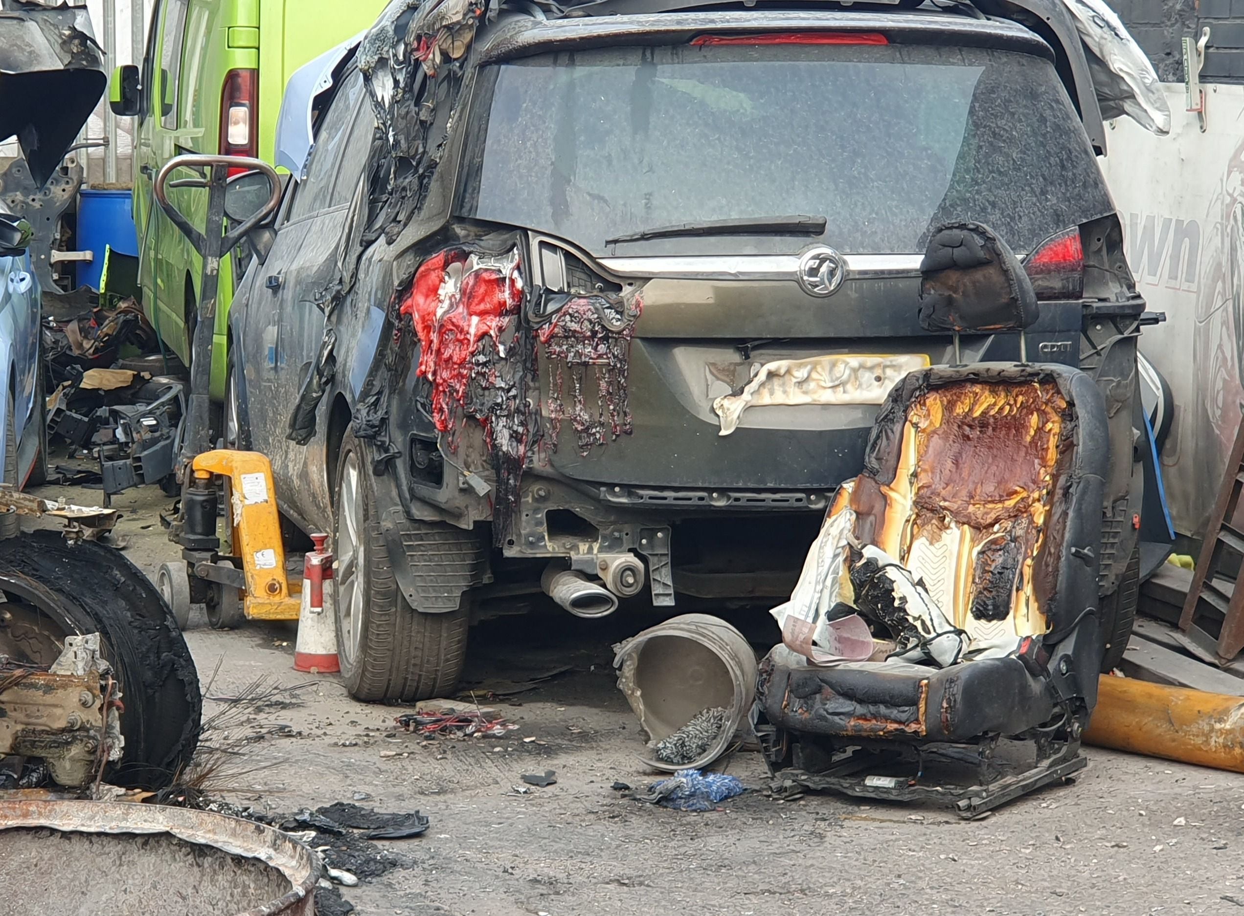 Fire leaves Wolverhampton car business severely damaged as owners count up losses