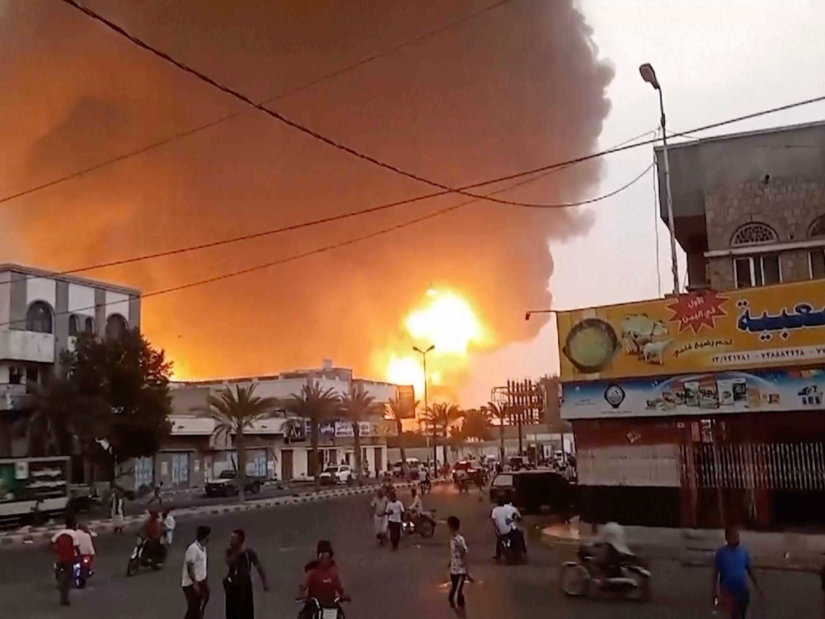 Israel strikes Houthi targets in Yemen following fatal drone attack in Tel Aviv