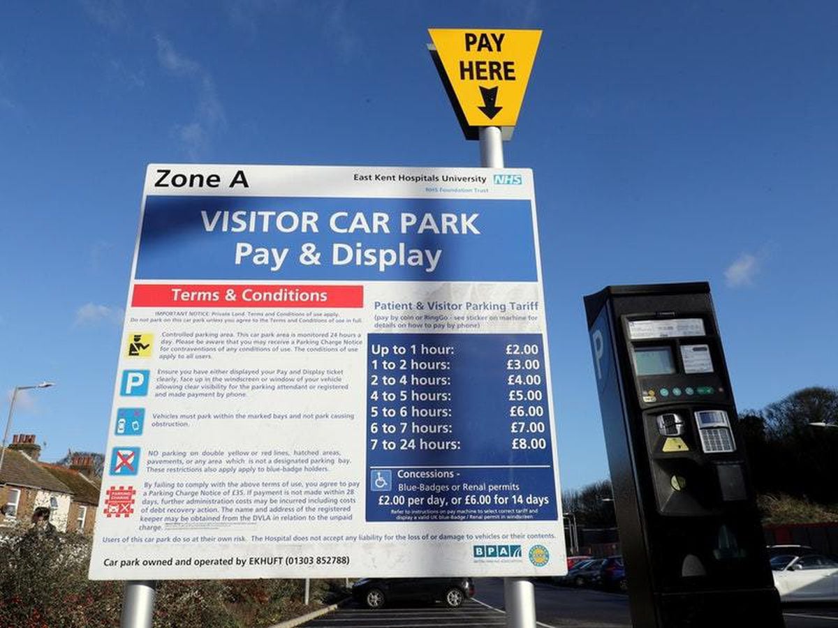 Patients across England slam ‘exorbitant’ hospital parking charges