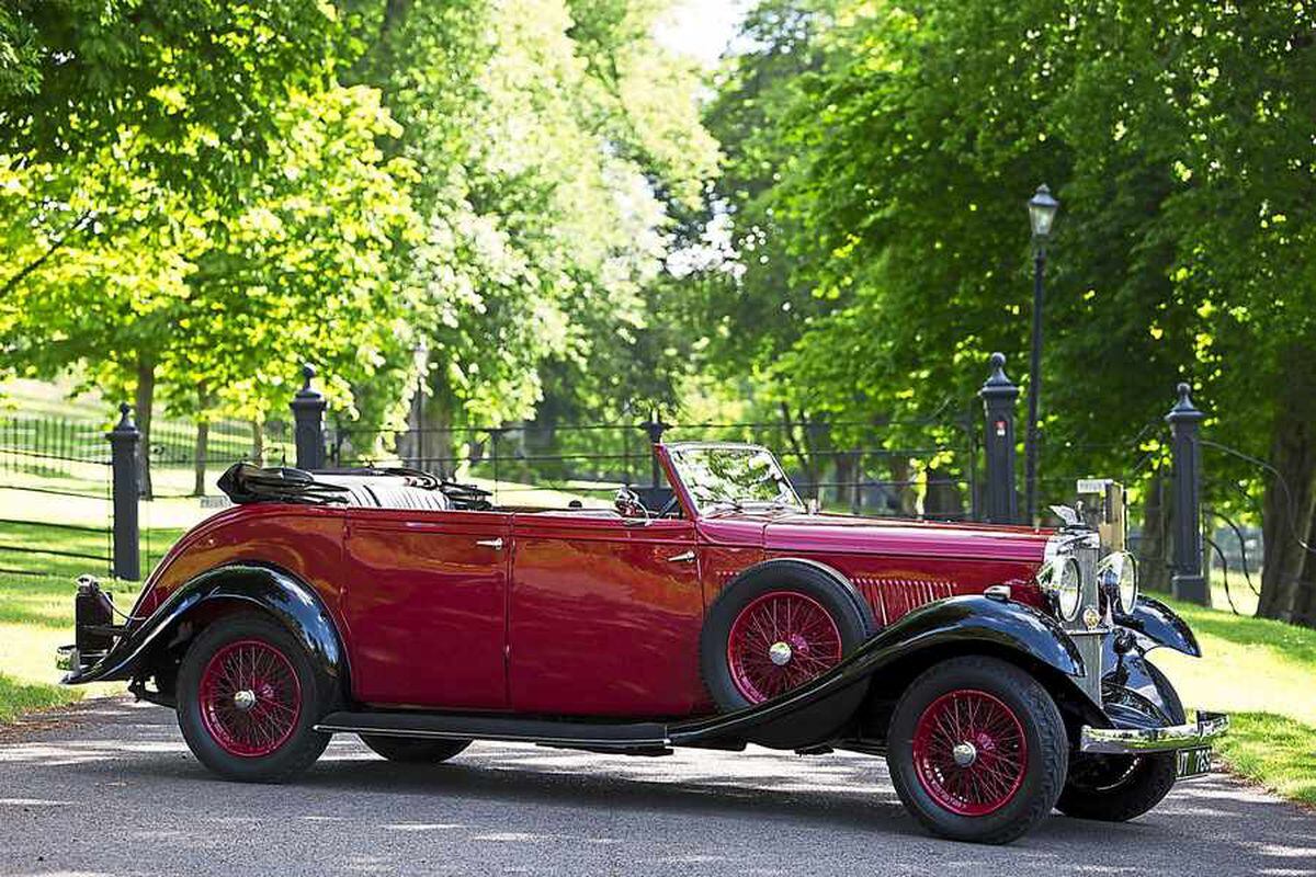 Classic Sunbeam car bought for £1,450 fetches £43,700 at auction ...