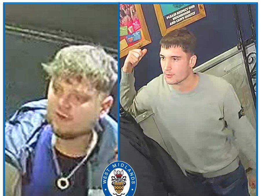Police hunting two men after attack in Stourbridge pub