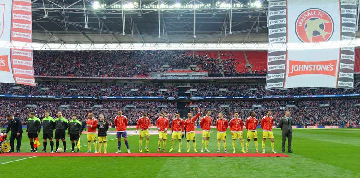 Walsall at Wembley first anniversary - The day in 11 pictures | Express ...