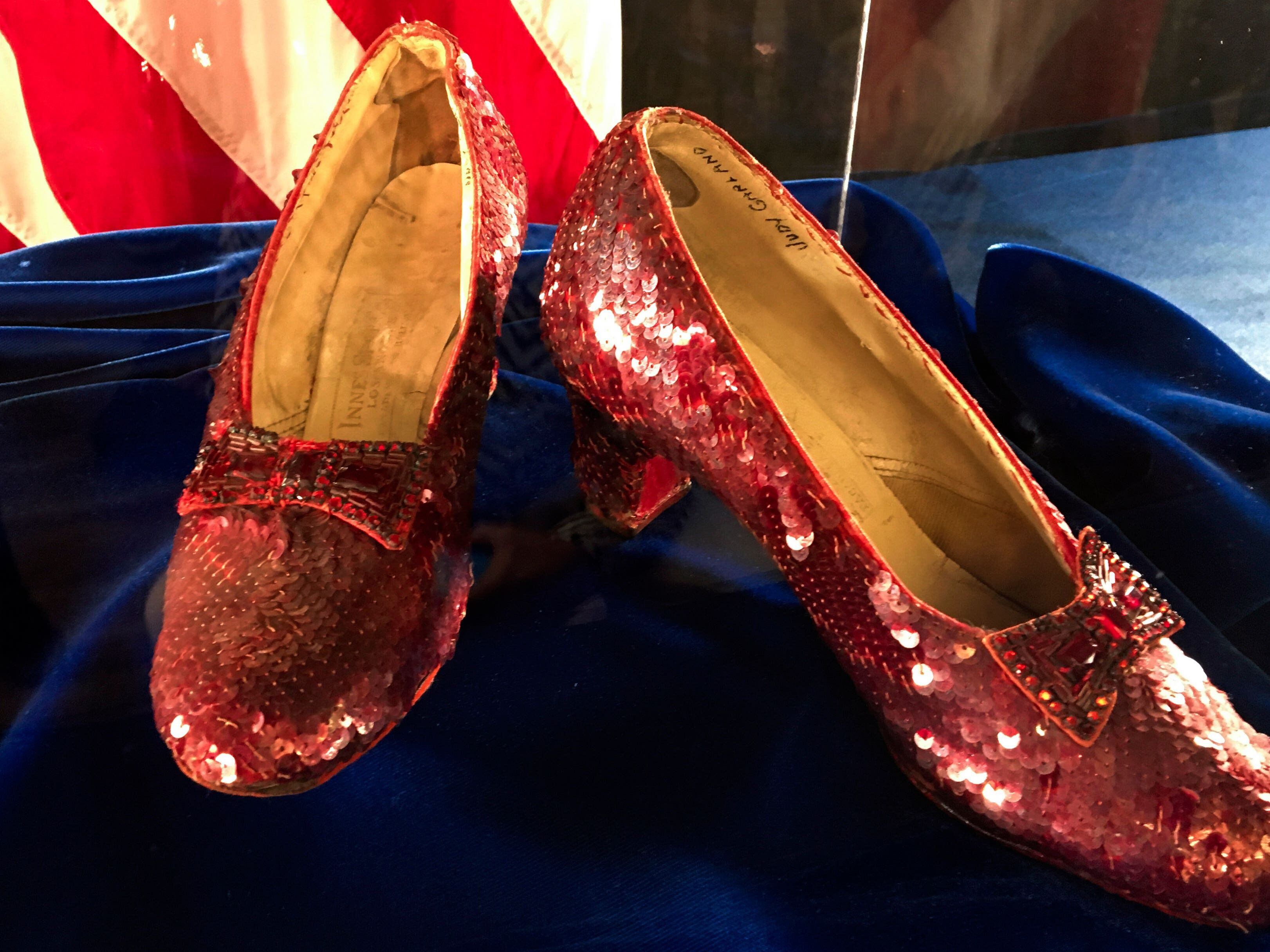 Residents of Judy Garland’s home town seek to buy Wizard Of Oz slippers