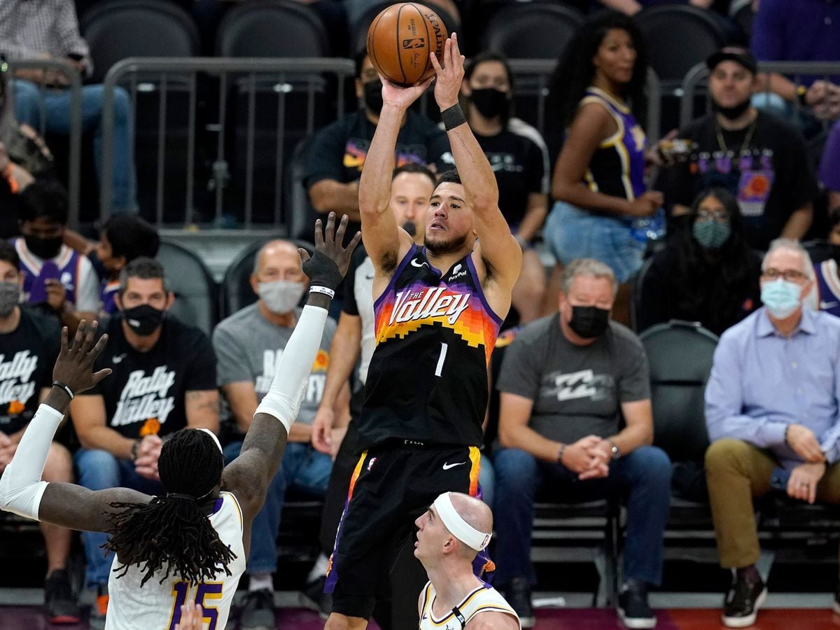 Devin Booker Leads Phoenix Suns To Victory Over Los Angeles Lakers ...