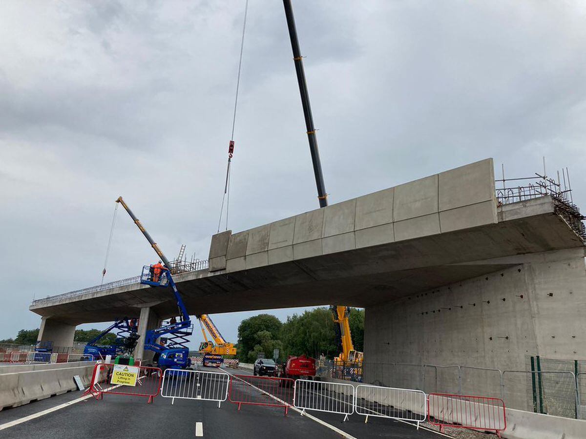 Rain doesn t stop HS2 construction work but M42 stretch to remain