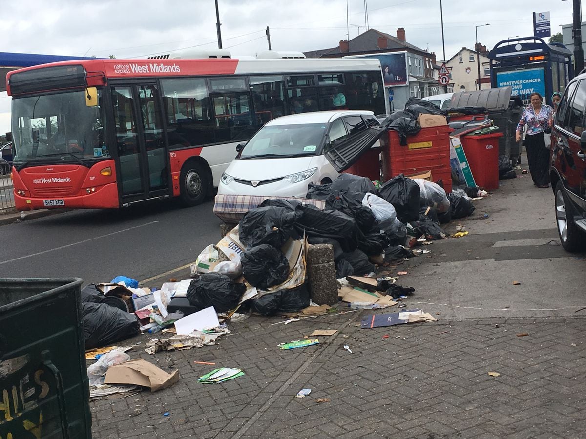 Council workers taking on flytippers in Birmingham  Express & Star
