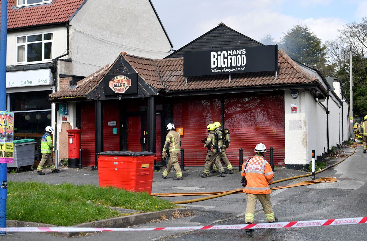 Oldbury fire Food outlet blaze believed to be accidental