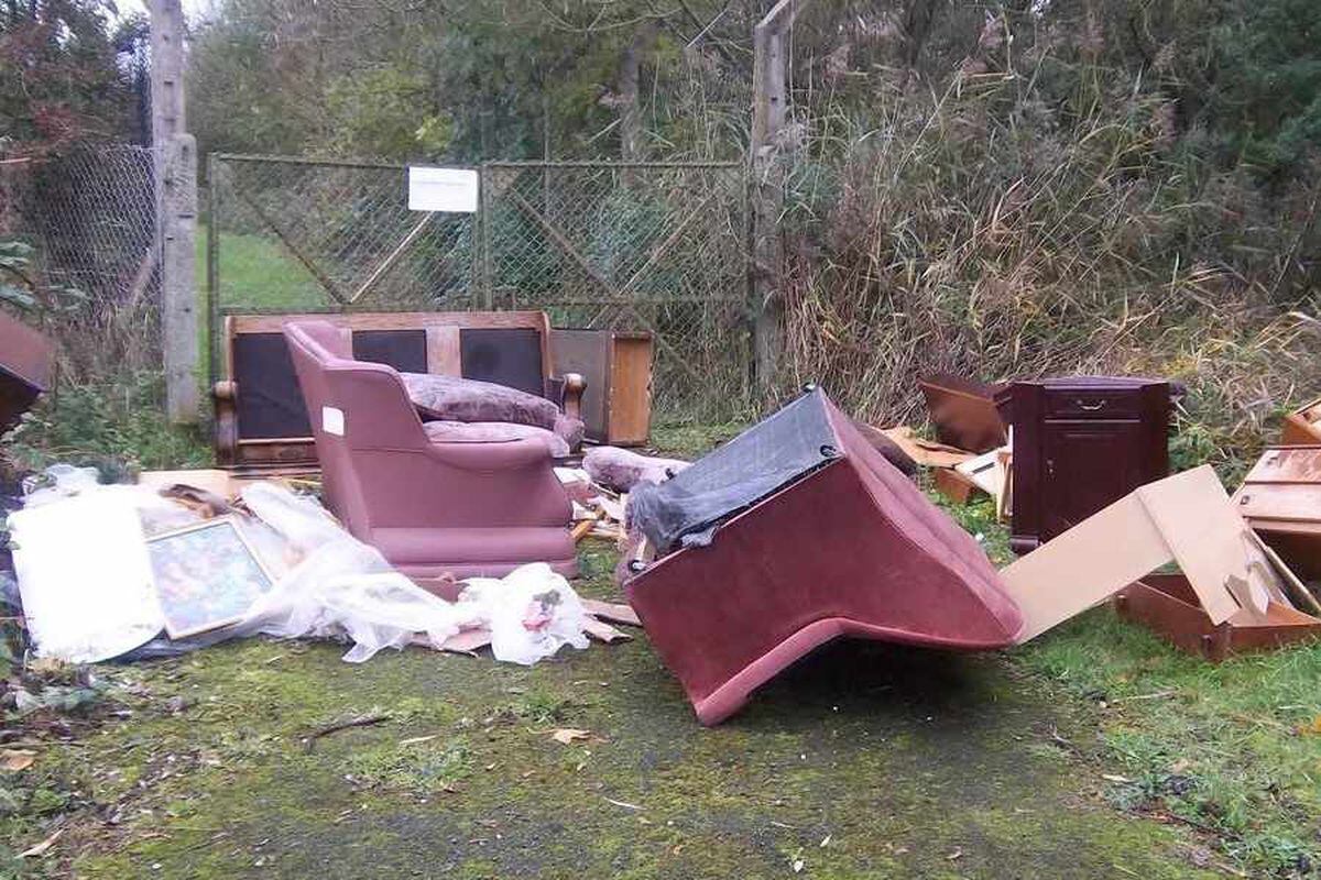 Man ordered to pay £2,600 after dumping charity shop furniture