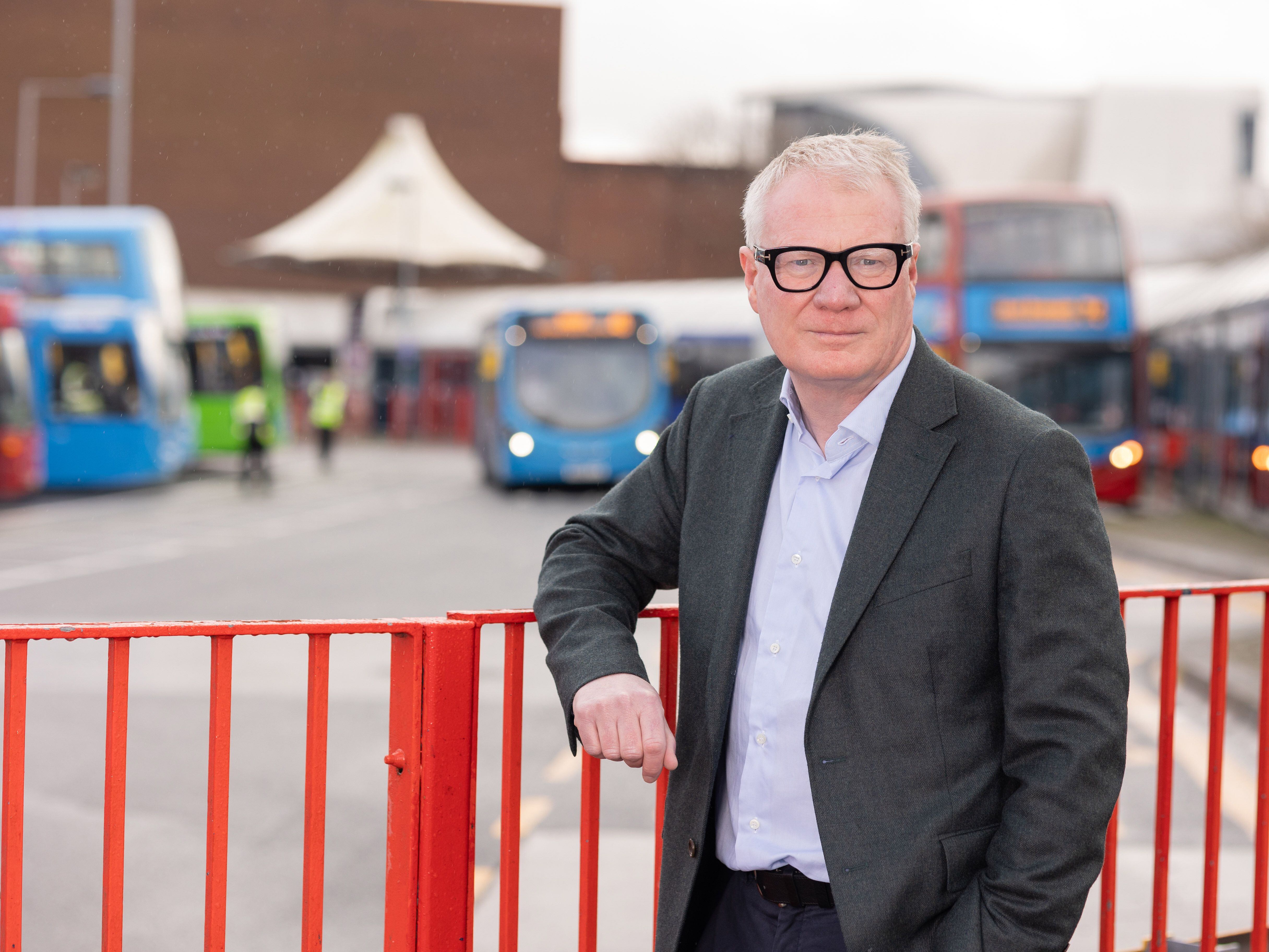 New mayor unveils £25 million plan to take control of buses