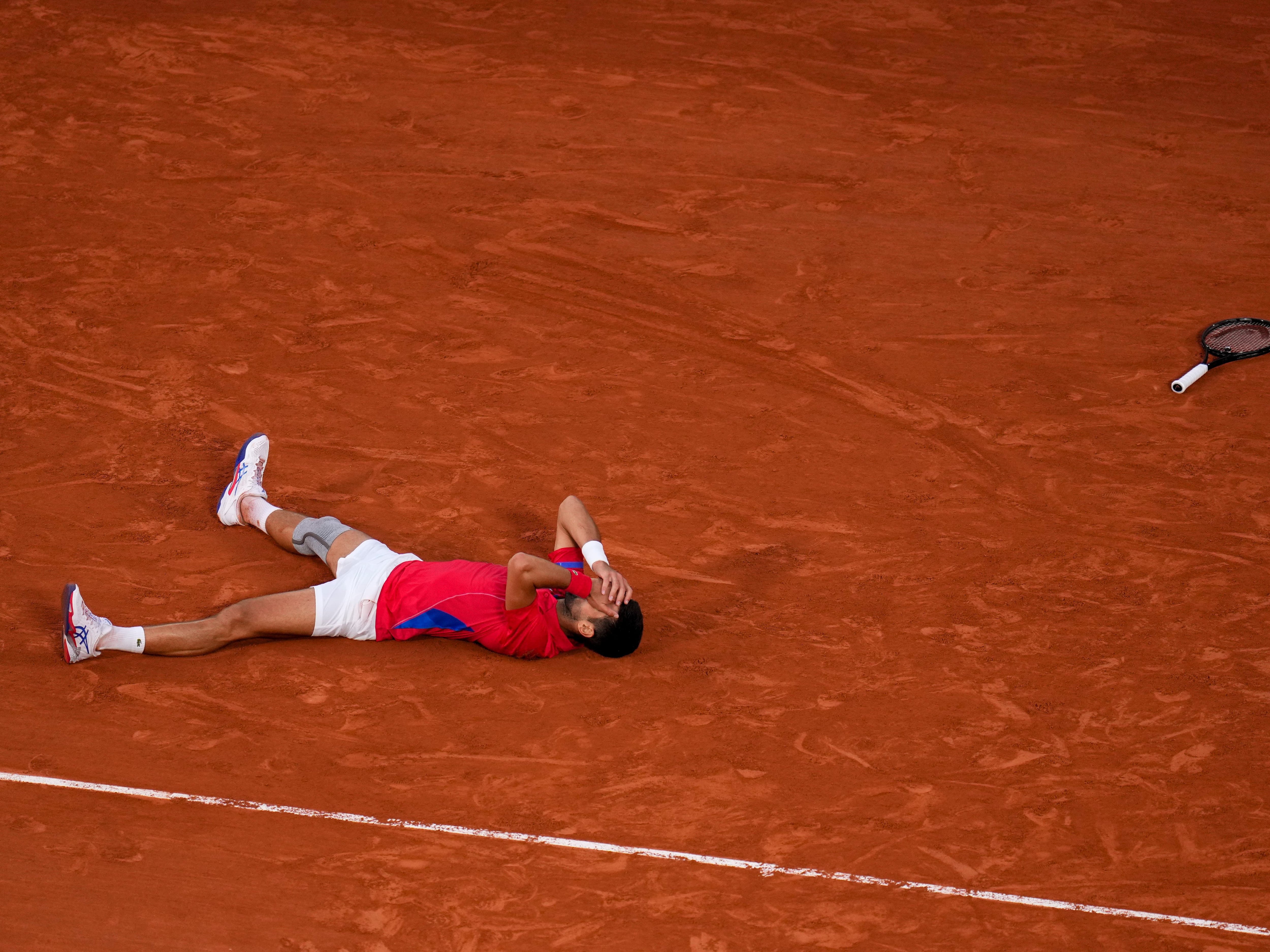 Novak Djokovic reveals ‘huge relief’ at reaching first Olympic final