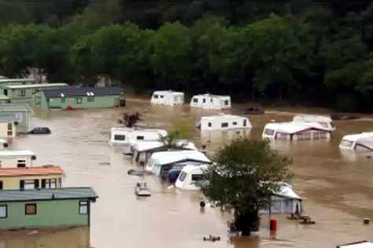 caravan-park-flooding-rescue-drama-express-star