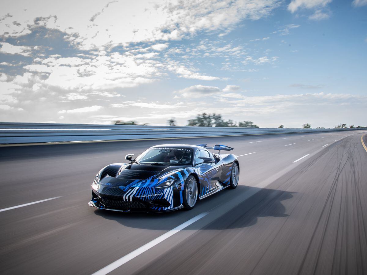 Automobili Pininfarina Battista completes first highspeed