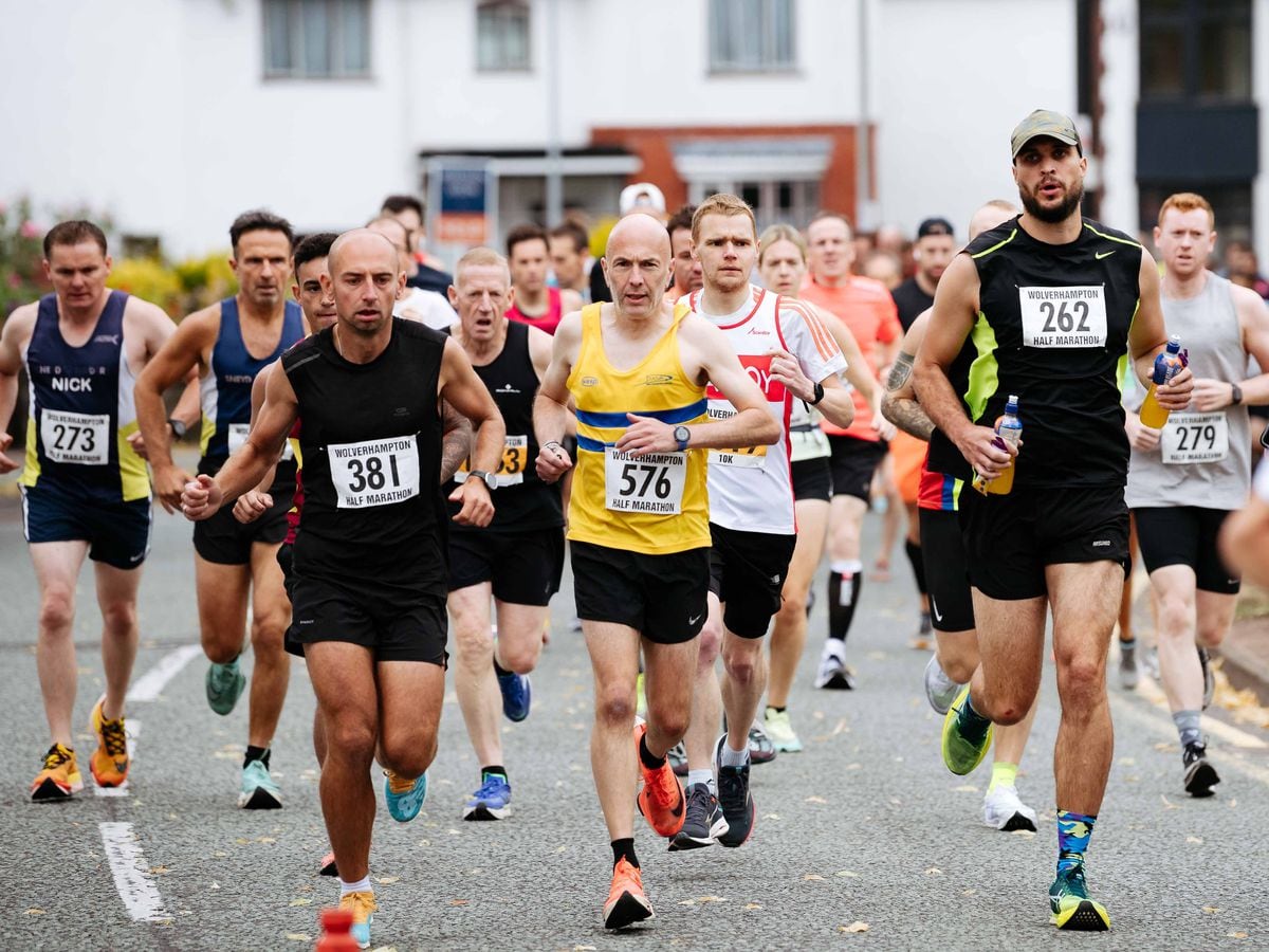 Runners and spectators hit Wolverhampton for first half marathon in ...