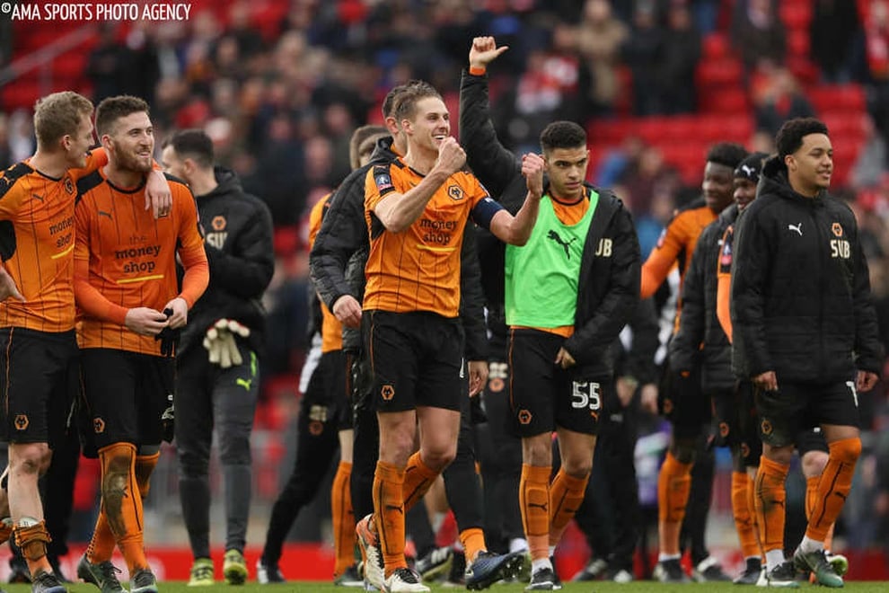 Liverpool 1 Wolves 2 - Players celebrate heroic FA Cup win | Express & Star