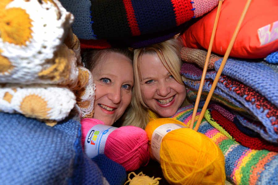 Knitting Enthusiasts Complete Batch Of Blankets For Wolverhampton's ...