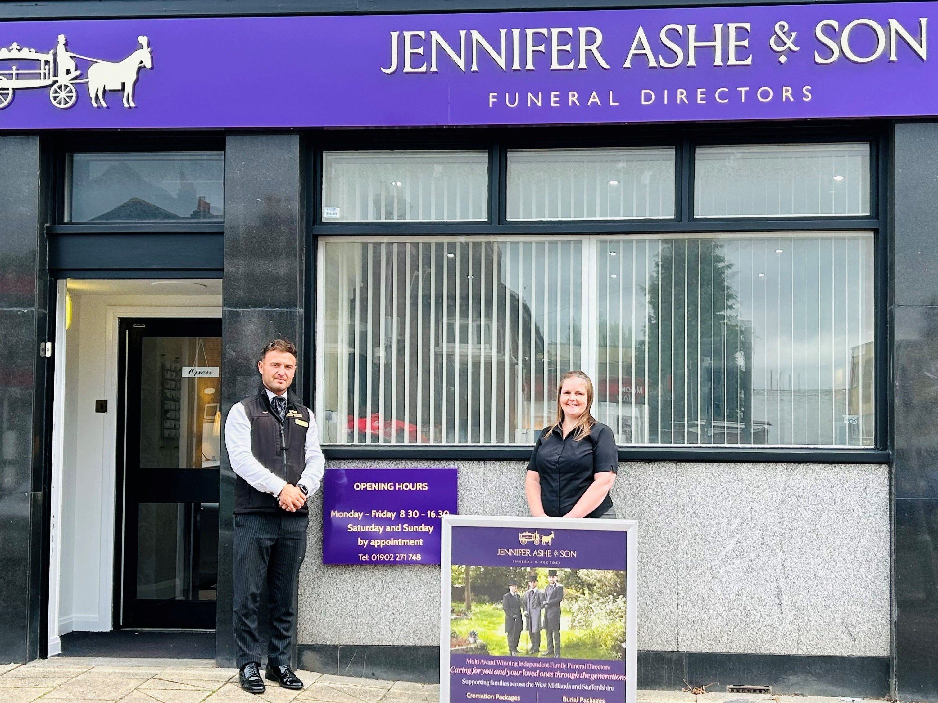 Family-run funeral directors finds 'perfect place' to open new branch in Wolverhampton