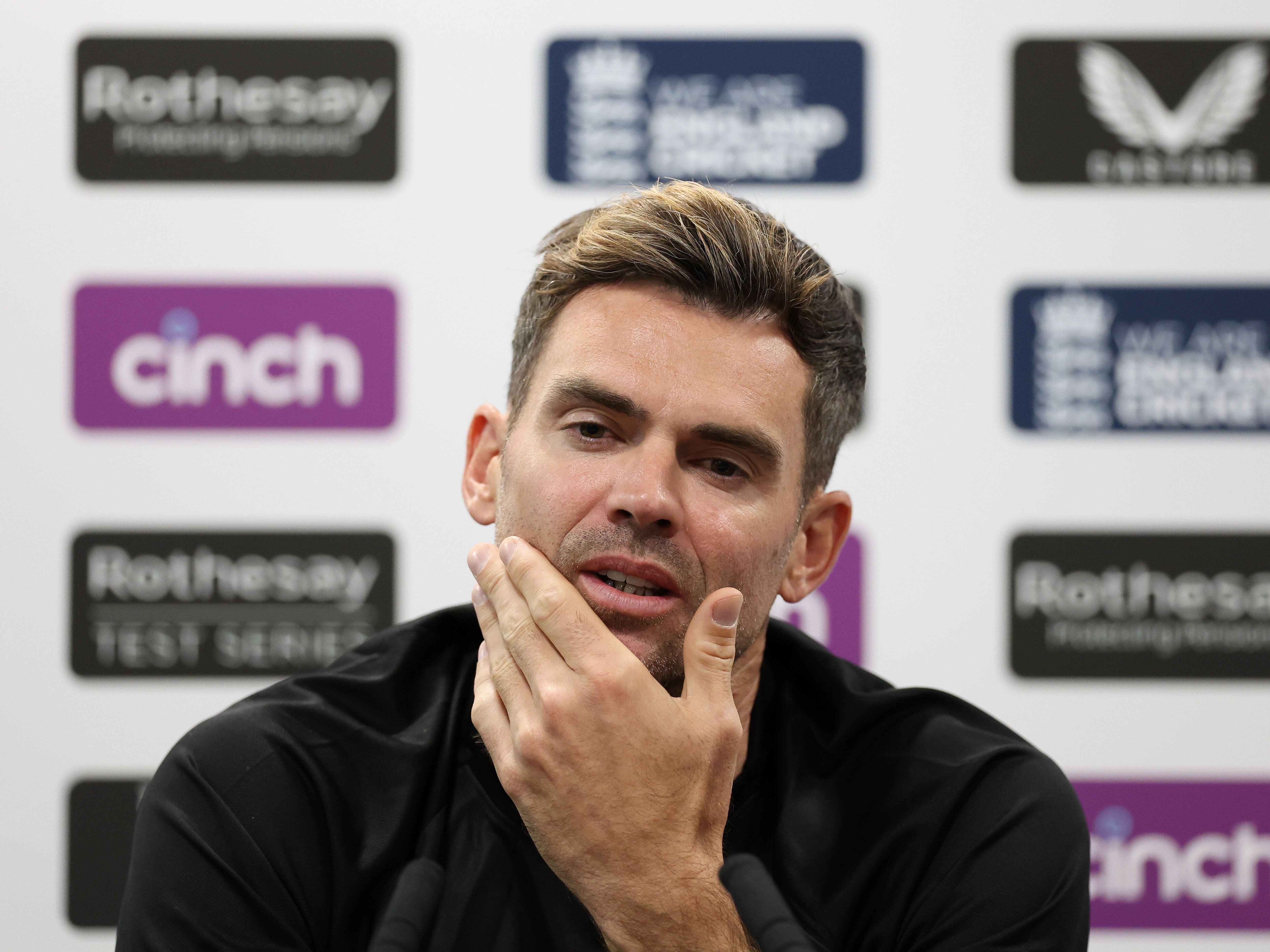 James Anderson eager to end on high after ‘making peace’ with England retirement