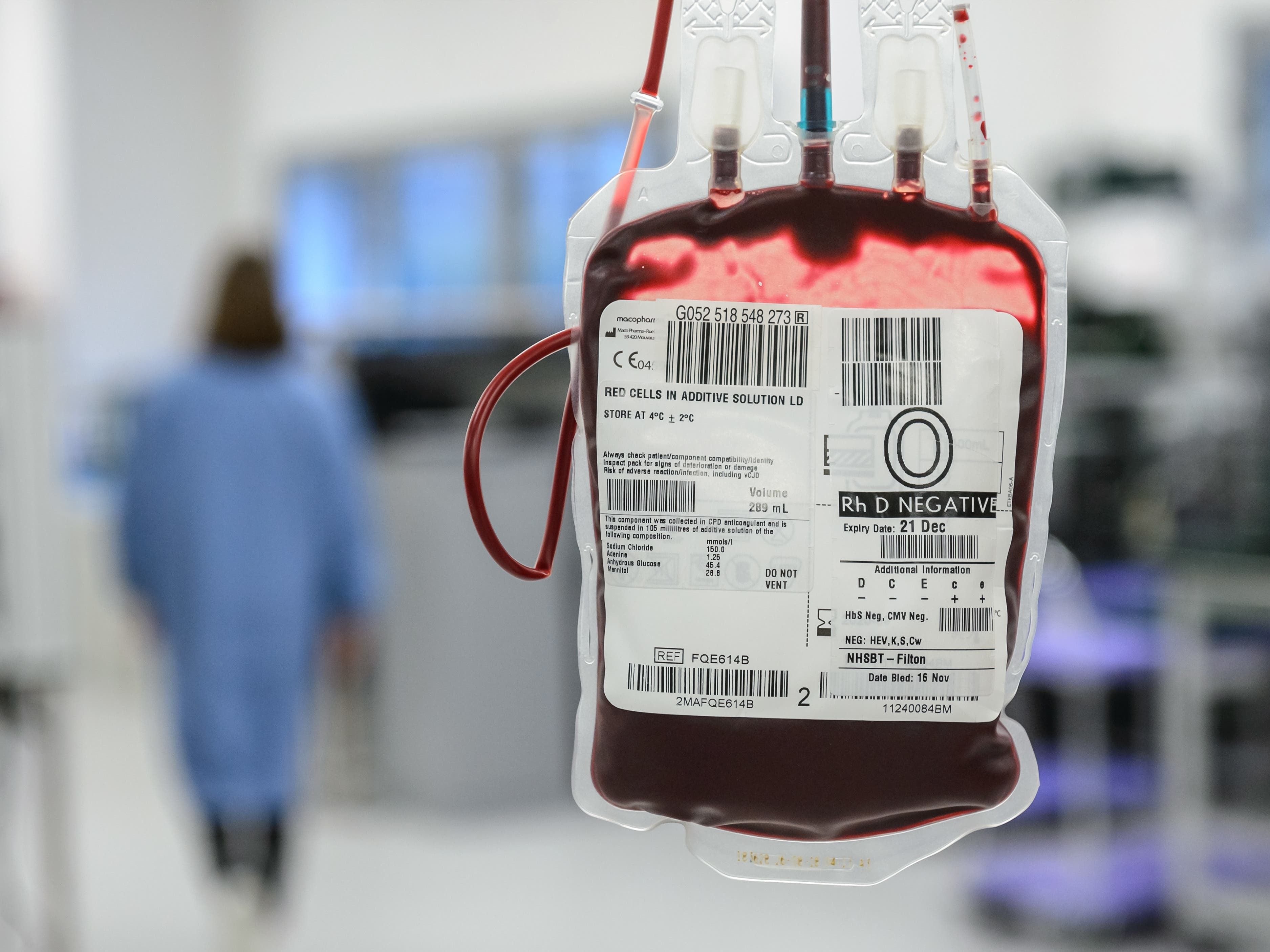 NHS issues national alert over blood shortages for just second time ever