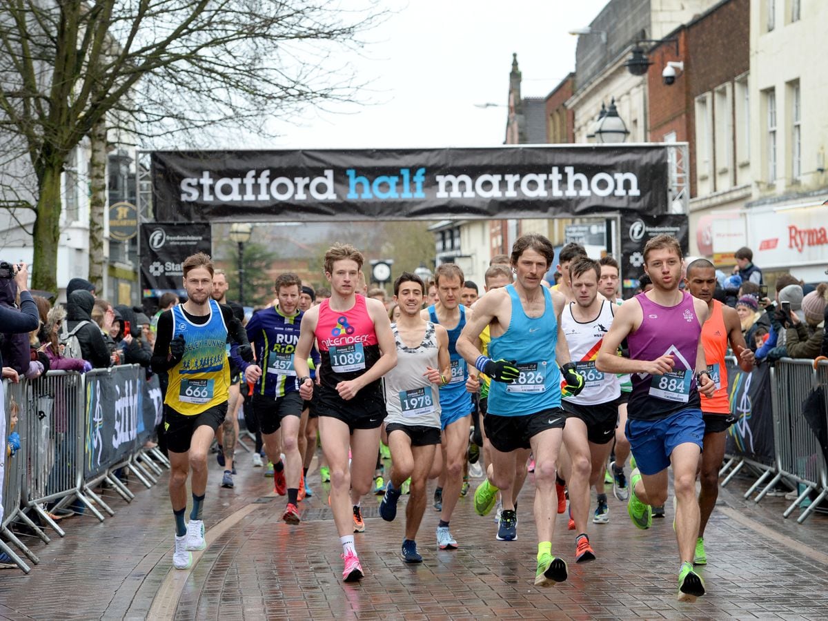 Stafford Half Marathon Full list of road closures as 3,000 runners