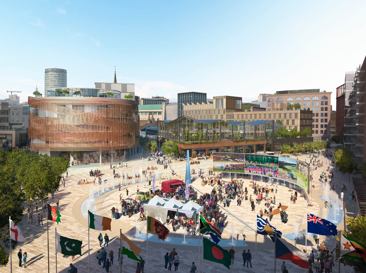 New images released of £1.5 billion Birmingham Smithfield regeneration