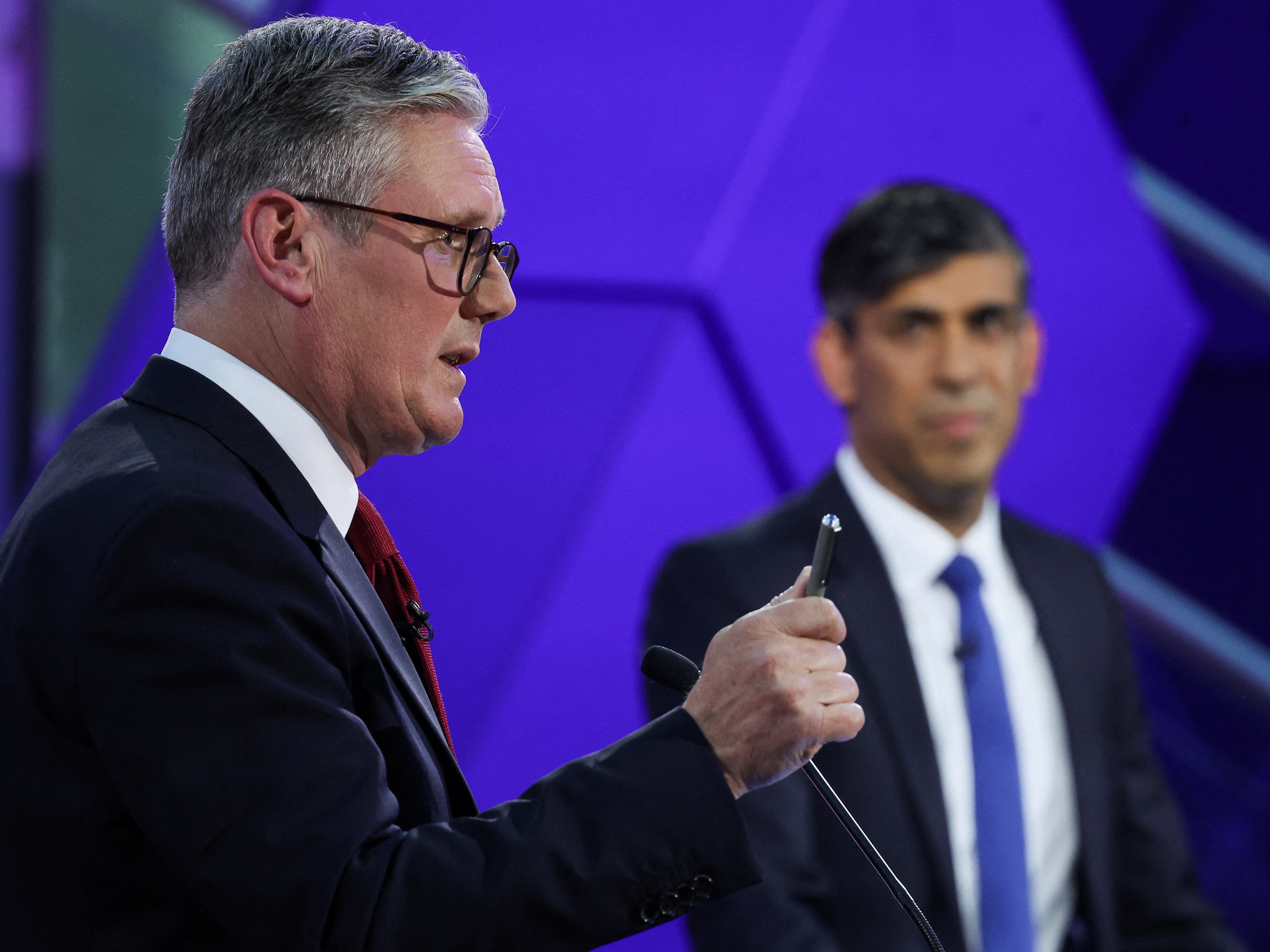 Sunak and Starmer clash over deepening betting row in heated final TV debate
