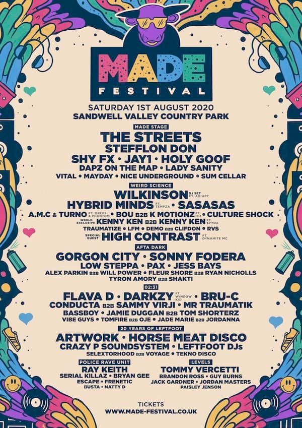 MADE Festival announces second wave of artists Express & Star
