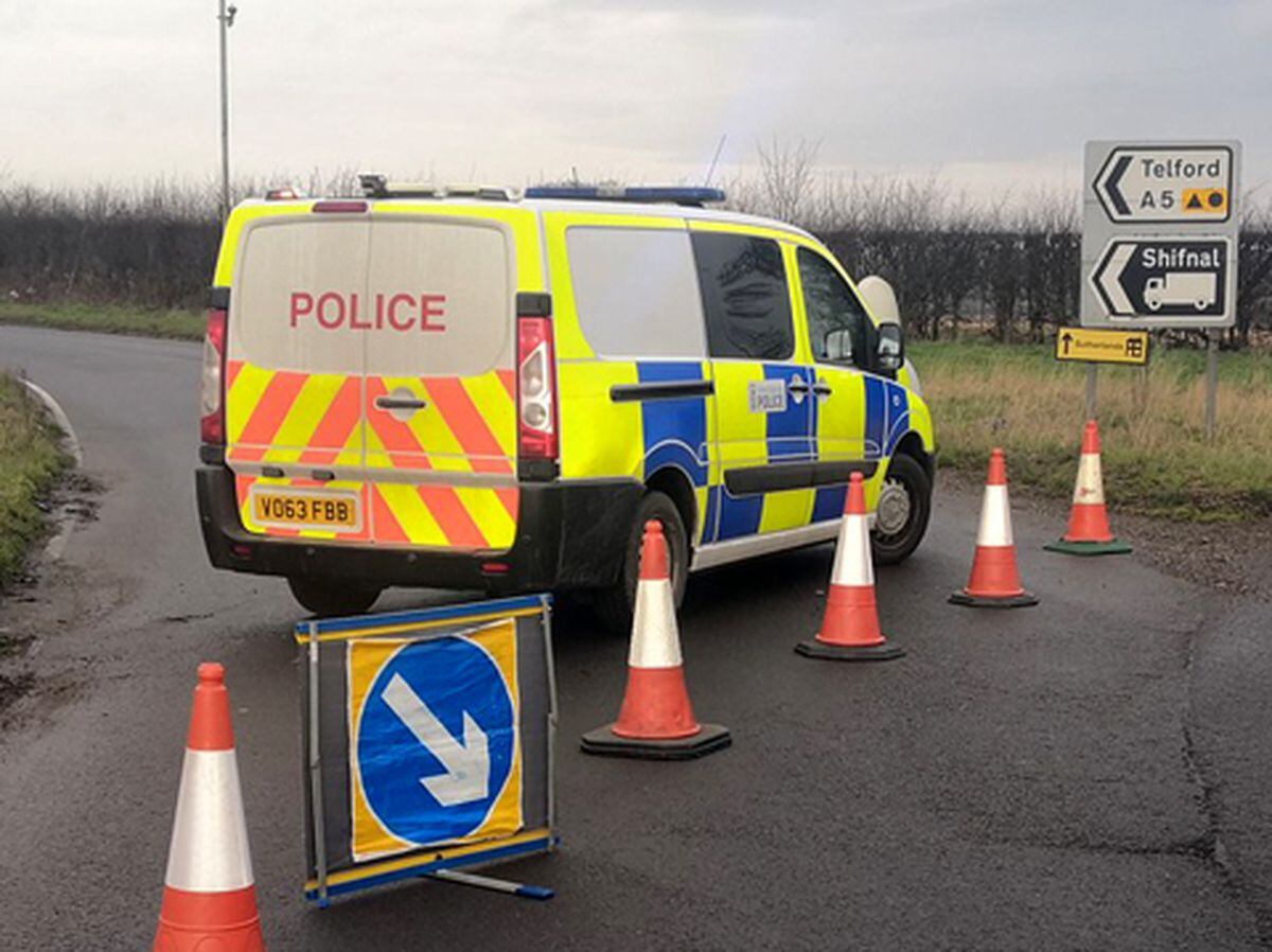 Woman, 39, killed in crash between lorry and car on A5 near Weston Park