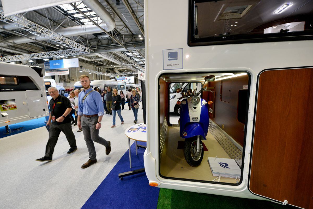 Thousands pitch up to NEC caravan show with pictures Express & Star