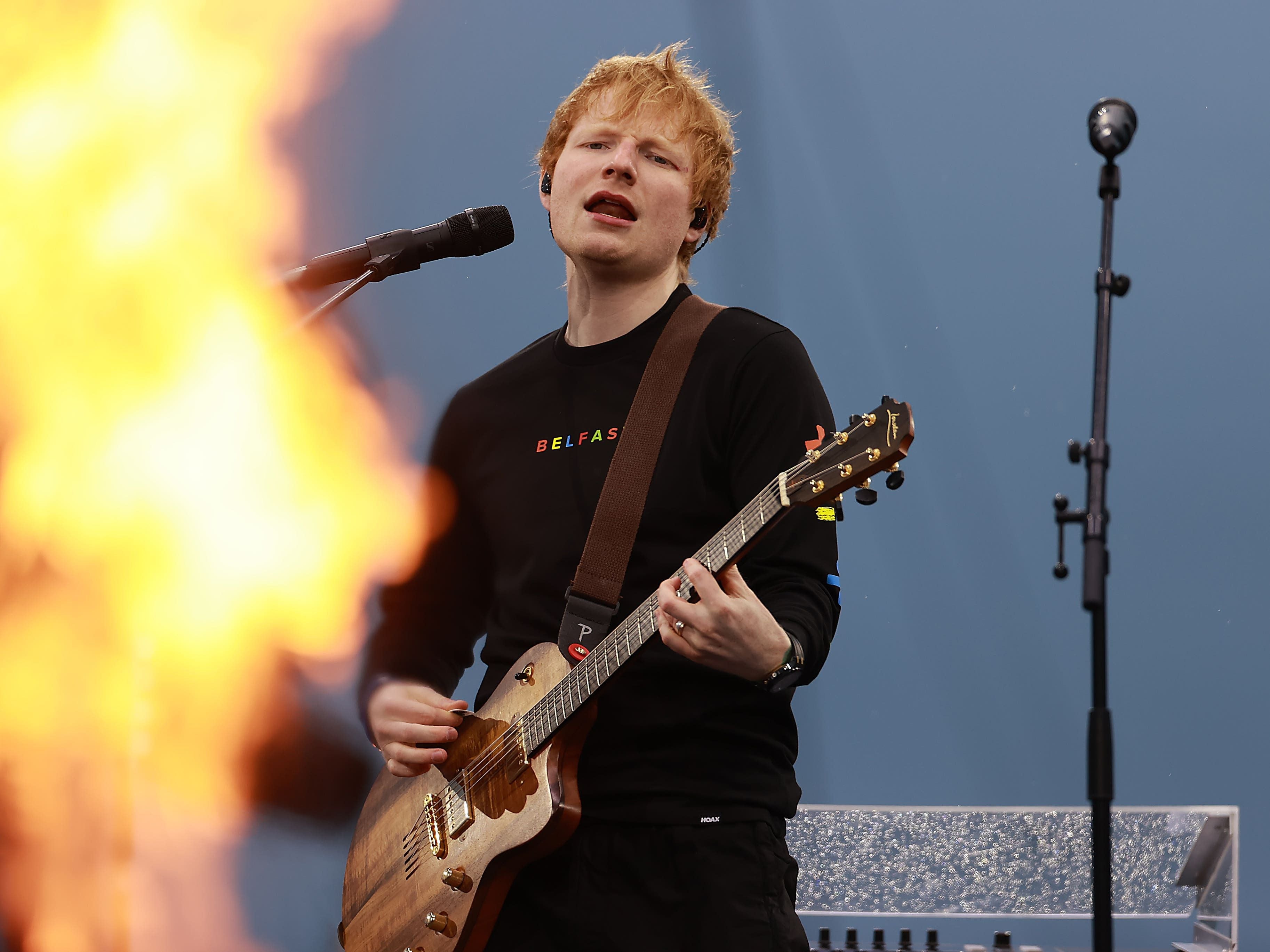 Ed Sheeran records Christmas song for ‘heartwarmingly funny’ Richard Curtis film