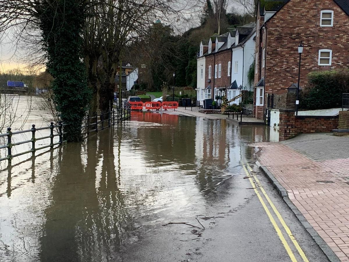 Bridgnorth River Level Rises Close To Heights Seen In Record Flood Of ...