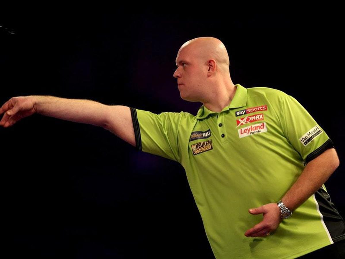 Michael Van Gerwen launches world title defence with routine win