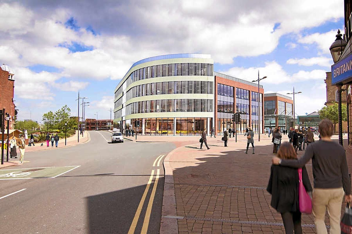 Goahead for Wolverhampton shops and offices block Express & Star