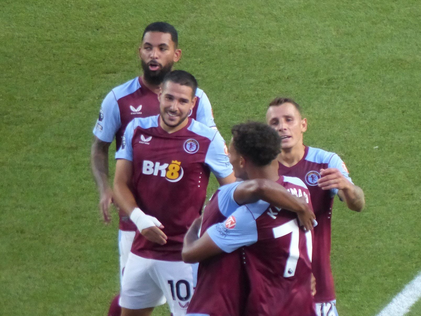 Unai Emery delighted to see Aston Villa playmaker back in action in US